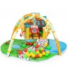 Vzdelávaciá hracia deka s 30 loptičkami ECO TOYS - Korytnačka