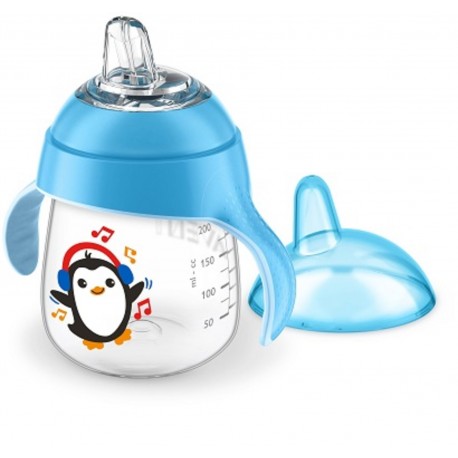 Kúzelný hrnček Avent 200 ml fialový