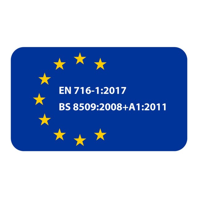 Postieľka drevená so zábranou Mia Gray