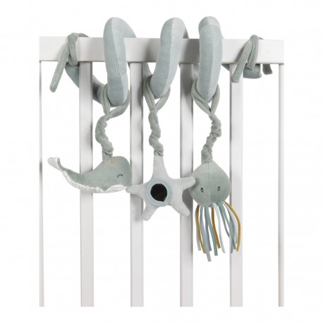 Špirála plyšová ocean mint