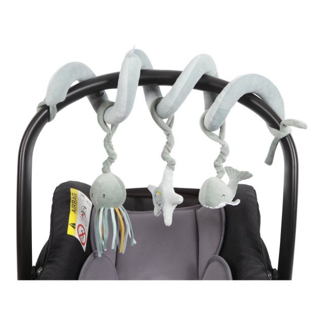 Špirála plyšová ocean mint