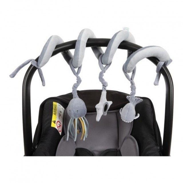 Špirála plyšová ocean mint