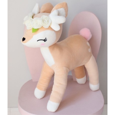 Mini plyšový jednorožec Metoo s mušelínovou plienkou sivo/ružový, 12cm