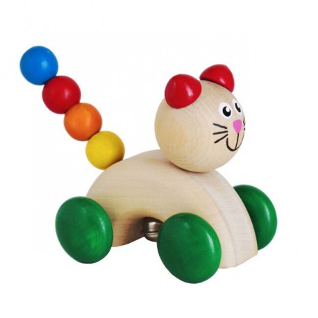 Drevené hryzátko Kačička