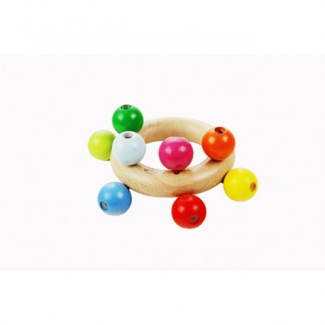 Drevené hryzátko Kačička