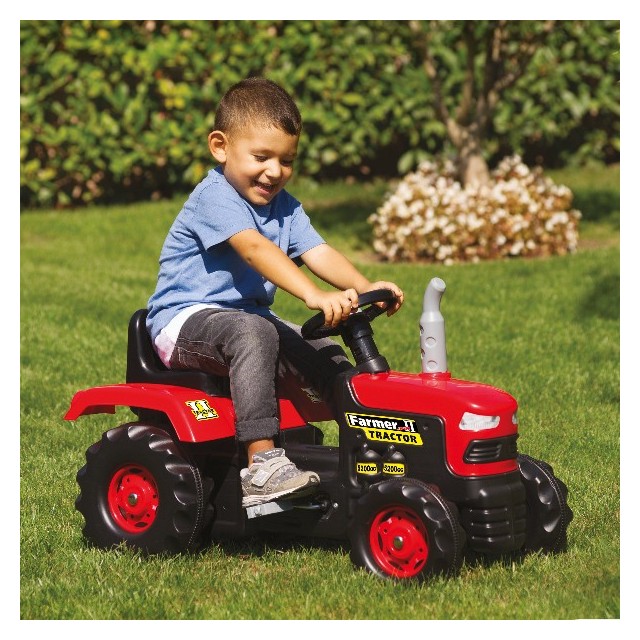 Veľký šliapací traktor