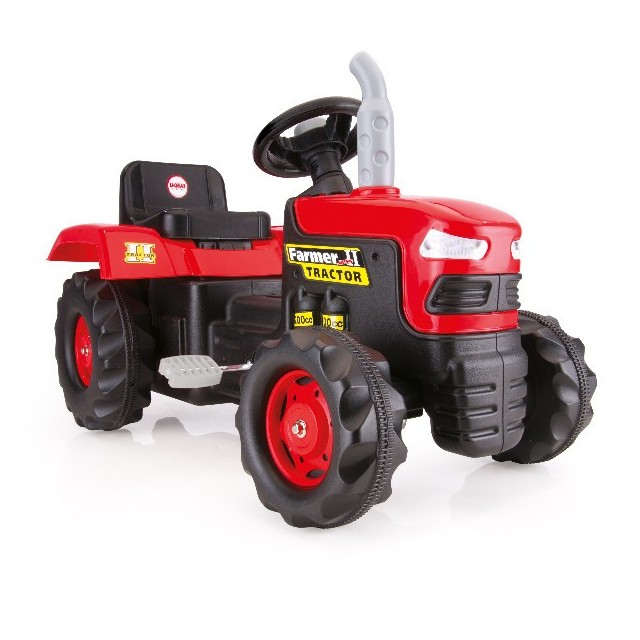 Veľký šliapací traktor