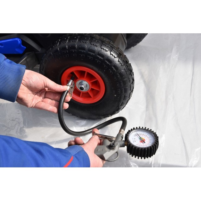 Motorka Dragon s plynovou rukoväťou