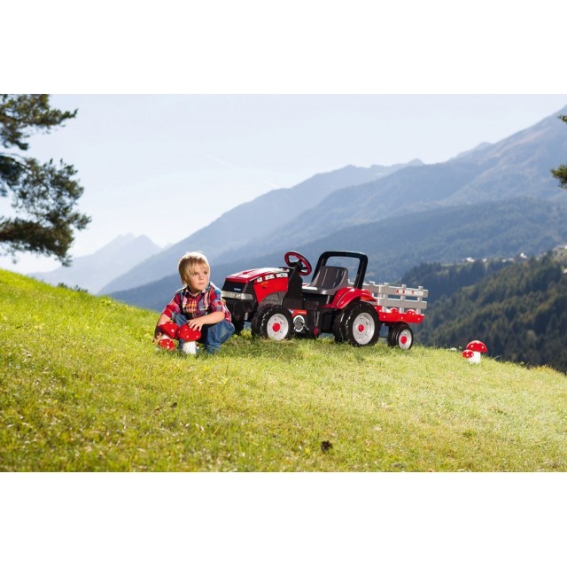 PegPerego Maxi Diesel Tractor s vlečkou