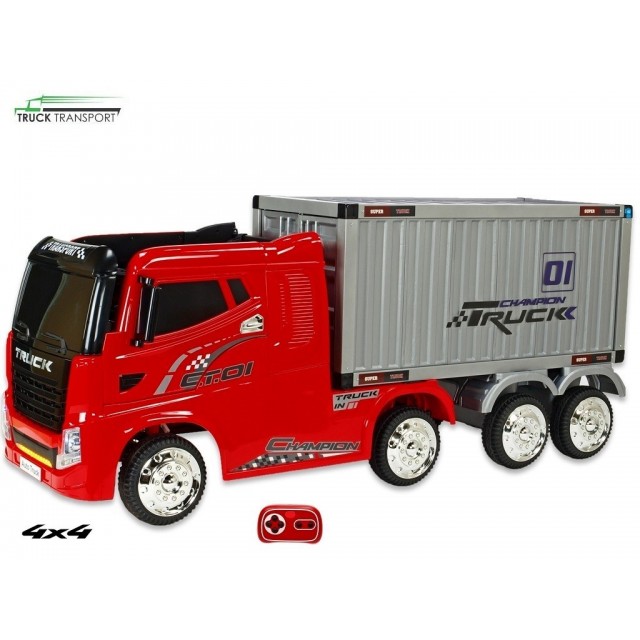 Kamión Truck Champion s návesom a kontejnerom
