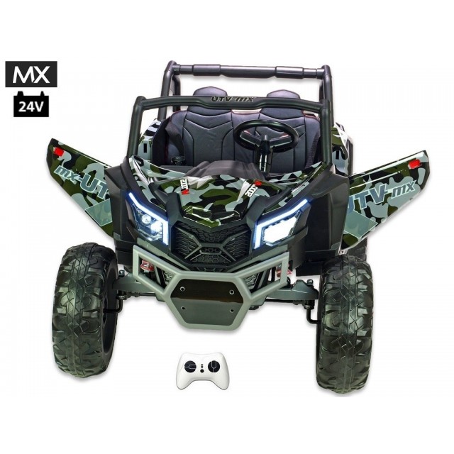Bugina UTV - MX s 2,4G, 24V/2x200W, polymer army camo