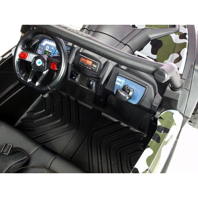 Bugina UTV - MX s 2,4G, 24V/2x200W, polymer army camo