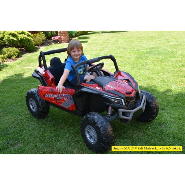 Bugina UTV - MX s 2,4G, 24V/2x200W, polymer army camo