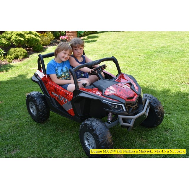 Bugina UTV - MX s 2,4G, 24V/2x200W, polymer army camo