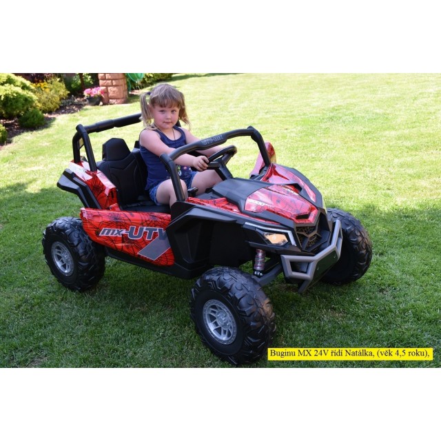 Bugina UTV - MX s 2,4G, 24V/2x200W, polymer army camo