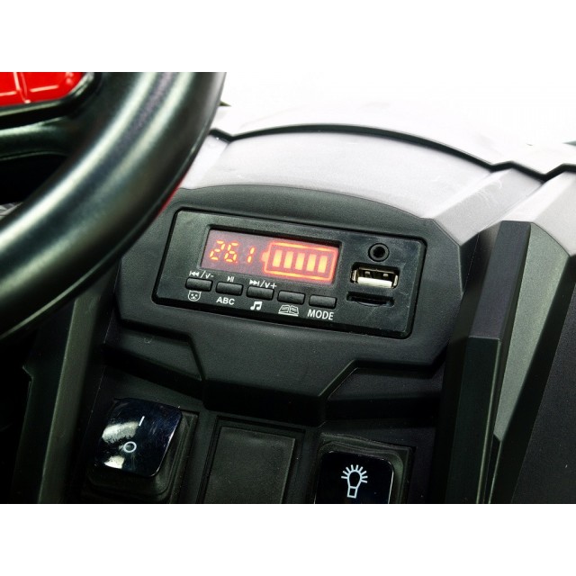 Bugina UTV - MX s 2,4G, 24V/2x200W, polymer army camo