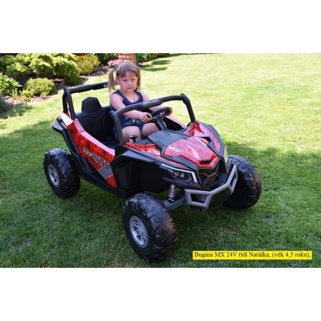 Bugina UTV - MX s 2,4G, 24V/2x200W, polymer army camo