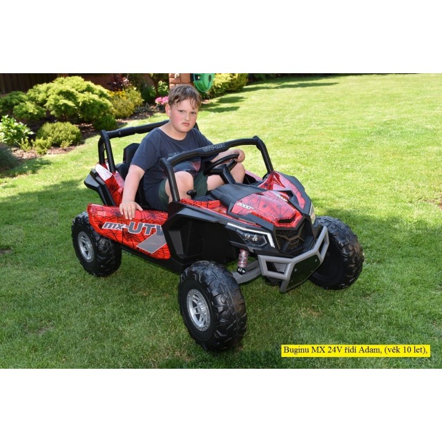 Bugina UTV - MX s 2,4G, 24V/2x200W, polymer army camo