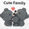 Detské kreslo Cute Family