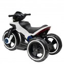 Policajná motorka na veľkých kolesách, 2 x motor 6V, 2 x náhon