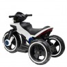 Policajná motorka na veľkých kolesách, 2 x motor 6V, 2 x náhon