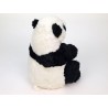 Plyšová panda sediaca