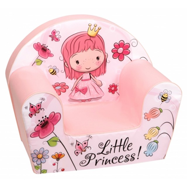 Detské kresielko - Little Princess s kytičkami