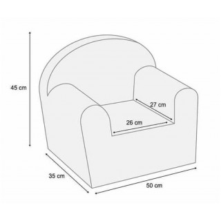 Detské kresielko Velvet