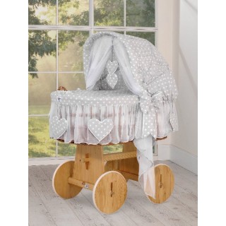 Prútený kôš My Sweet Baby Srdiečka