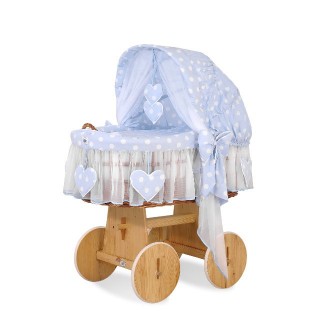 Prútený kôš My Sweet Baby Srdiečka