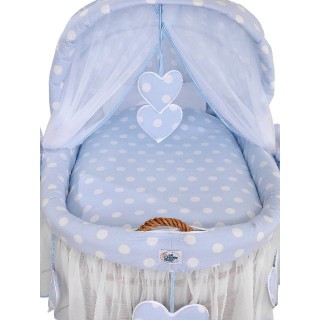 Prútený kôš My Sweet Baby Srdiečka