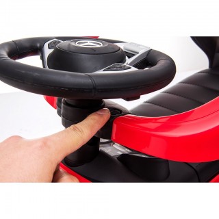 Detské odrážadlo s vodiacou tyčou Mercedes Benz AMG C63 Coupe BM