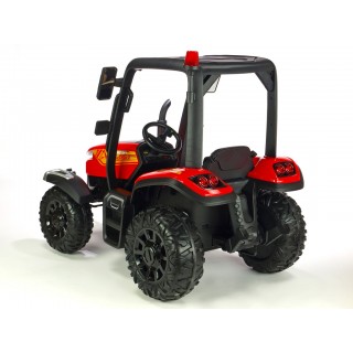 Elektrický traktor Blast s kabínou a vlekom 24V, 2x200W