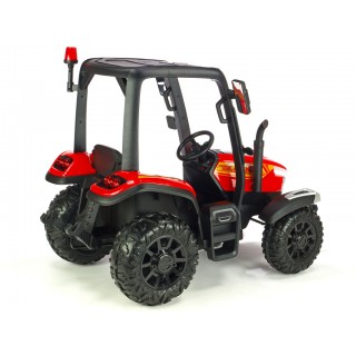 Elektrický traktor Blast s kabínou a vlekom 24V, 2x200W