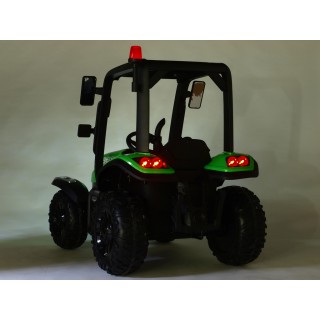 Elektrický traktor Blast s kabínou a vlekom 24V, 2x200W