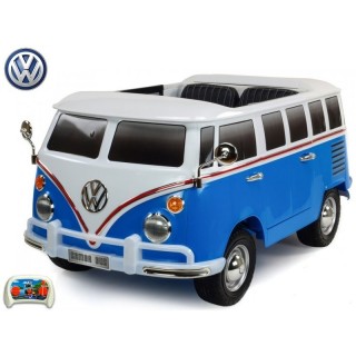 Dvojmiestný Volkswagen Transporter T1 Samba bus s 2.4G DO, otváracími dverami, pérovaním, originálnym zvukom, EVA,USB,TF,MP3