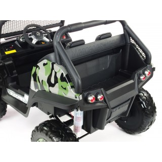 Elektrický džíp Mercedes Benz Unimog, dvojmiestny, lakovaný