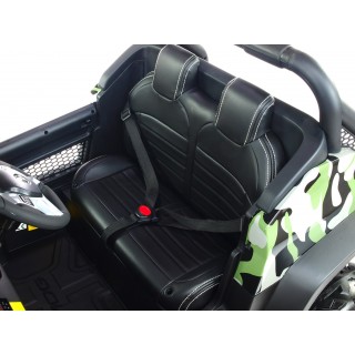 Elektrický džíp Mercedes Benz Unimog, dvojmiestny, lakovaný