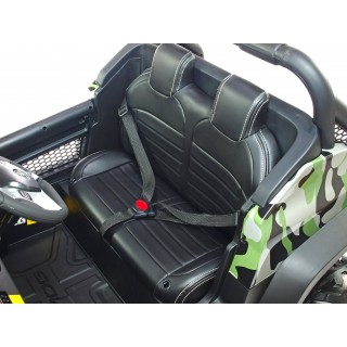 Elektrický džíp Mercedes Benz Unimog, dvojmiestny, lakovaný