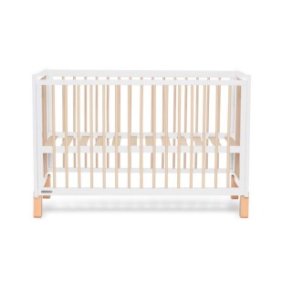 KINDERKRAFT Postieľka drevená so zábranou Lunky