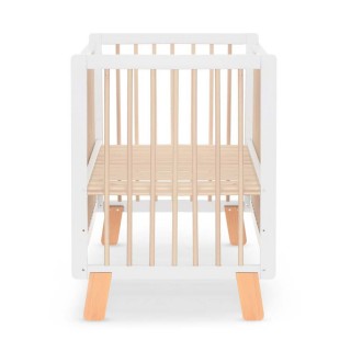 KINDERKRAFT Postieľka drevená so zábranou Lunky