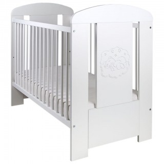 Detská postieľka / pohovka Drewex Medvedík COMFORT