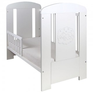 Detská postieľka / pohovka Drewex Medvedík COMFORT