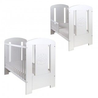 Detská postieľka / pohovka Drewex Medvedík COMFORT