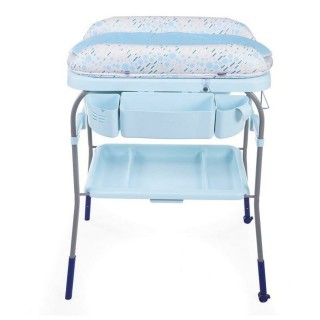 CHICCO Stolík prebaľovací s vaničkou Cuddle & Bubble - Ocean