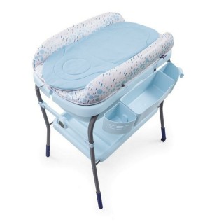 CHICCO Stolík prebaľovací s vaničkou Cuddle & Bubble - Ocean