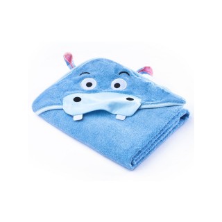 Detská osuška Sensillo Water Friends blue hippo