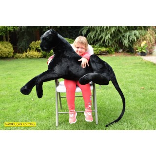 Veľký plyšový čierny Panter 170CM