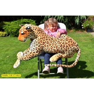 Veľký plyšový leopard 170CM