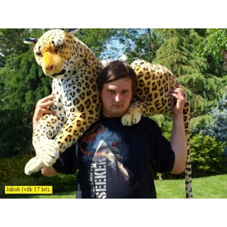 Veľký plyšový leopard 170CM